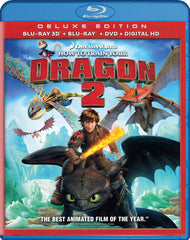 Comment entraîner votre Dragon 2 (Édition Deluxe) (Blu-ray 3D + Blu-ray + DVD + HD numérique) (Blu-ray)