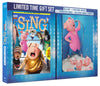 Sing (Blu-ray + DVD) (7 Character Cards / 3 Mini-Movies) (Limited Time Gift Set) (Blu-ray) (Boxset) BLU-RAY Movie