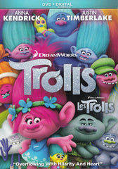 Trolls (DVD + Digital) (Bilingual)