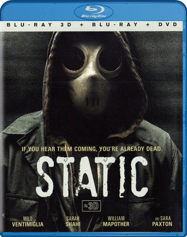Static (Blu-ray 3D + Blu-ray + DVD) (Blu-ray) BLU-RAY Movie 