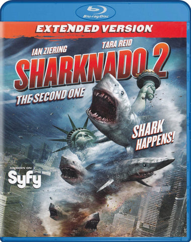 Sharknado 2 - The Second One (Blu-ray) (Extended Version) BLU-RAY Movie 
