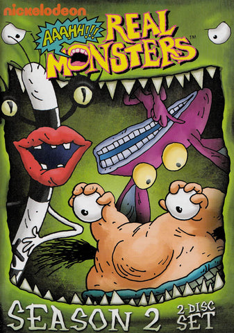 Aaahh, Real Monsters: Season 2 (Nickelodeon) DVD Movie 