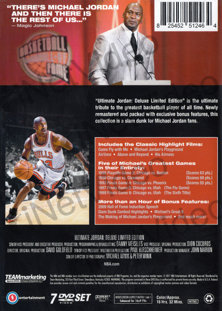 Ultimate Jordan (Deluxe Limited Edition) (Boxset) on DVD Movie