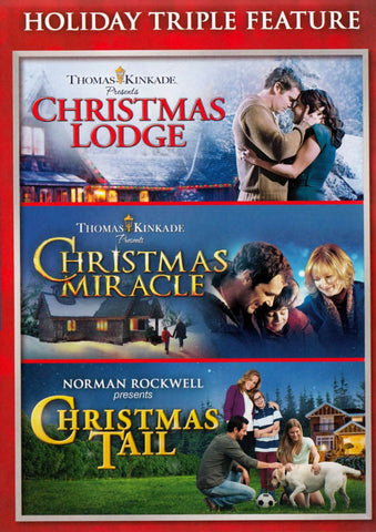 Christmas Lodge / Christmas Miracle / Christmas Tail (Holiday Triple Feature) Film DVD