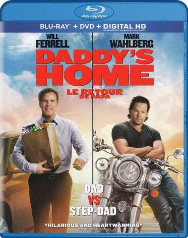 Daddy s Home (Blu-ray + DVD + Digital HD) (Blu-ray) (Bilingual) Film BLU-RAY