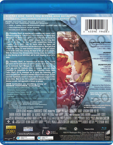 Stomp The Yard (Blu-ray) (Bilingual) BLU-RAY Movie 