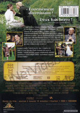 Nicholas Nickleby (Special Edition) (Bilingual) DVD Movie 