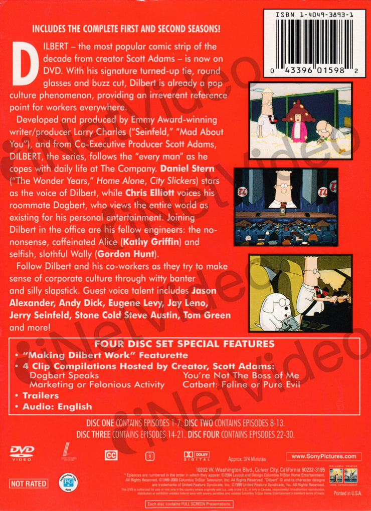 Dilbert - The Complete Series (Boxset) on DVD Movie