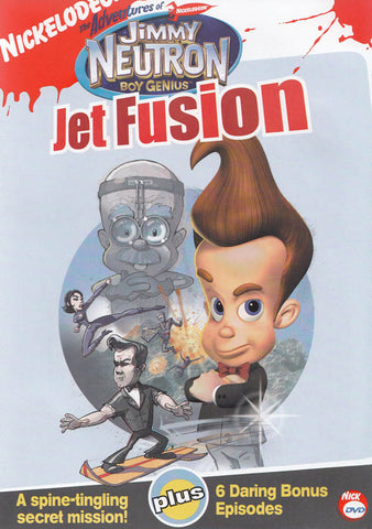 The Adventures Of Jimmy Neutron Boy Genius - Jet Fusion DVD Movie 