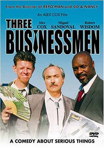 DVD de trois hommes d'affaires