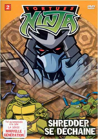 Tortues Ninja Vol 2: Shredder se Dechaine DVD Movie 