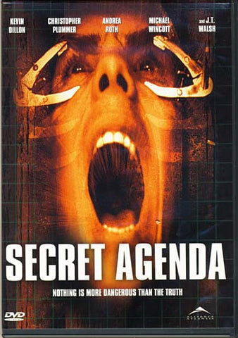 Secret Agenda A.K.A. Hidden Agenda (Iain Paterson) DVD Movie 