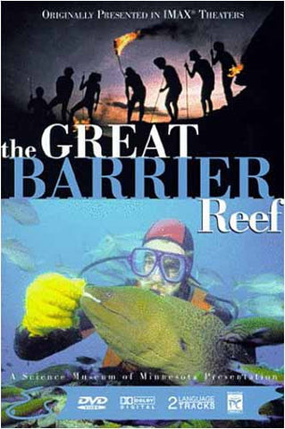 La DVD de la grande barrière de corail (grand format - IMAX)