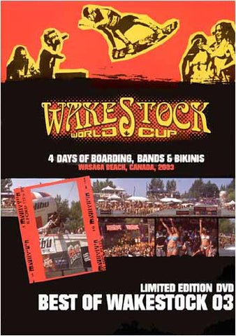 WakeStock World Cup - Le meilleur du film WakeStock 03 (DVD en édition limitée) sur DVD