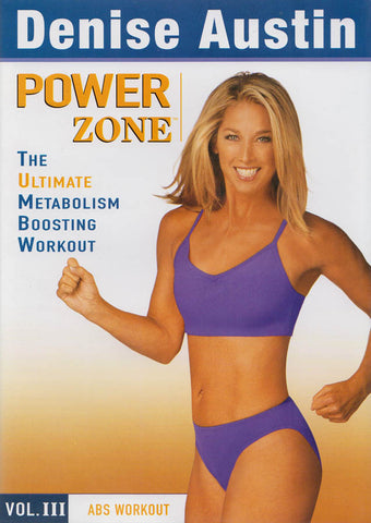 Denise Austin - Power Zone Vol. 3 - Abs Workout DVD Movie 