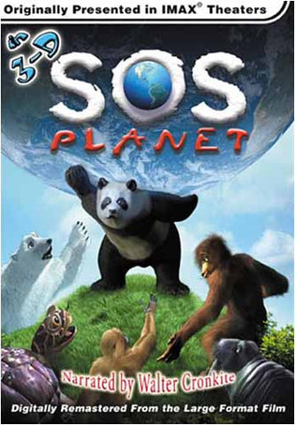 SOS Planet (3D IMAX Large Format) DVD Movie 