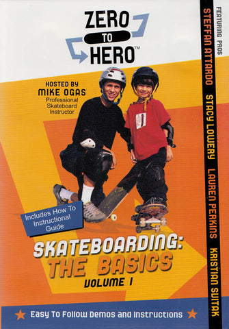 Skateboarding - The Basics, Vol. 1 - Zero to Hero DVD Movie 