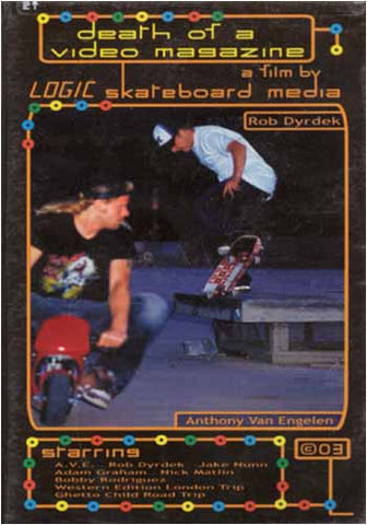 Logic Skateboard Media : Death of a Video Magazine DVD Movie 