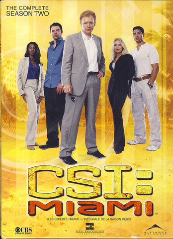 CSI: Miami - L'Intégrale De La Deuxième Saison (2) (Boxset) (Bilingue) DVD Film