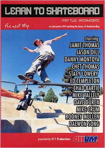 Learn To Skateboard: The Next Step - Part Two -Intermediate DVD Movie 