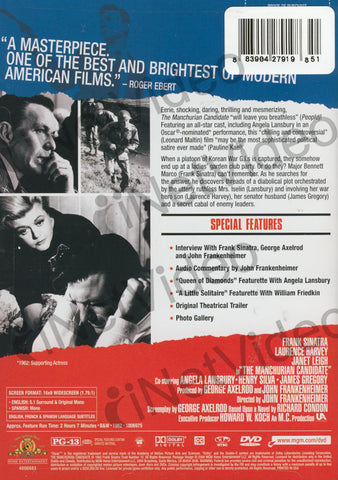 The Manchurian Candidate (Special Edition) (MGM) DVD Movie 