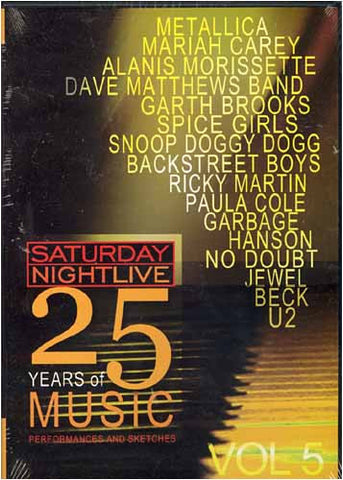 Saturday Night Live - 25 Years of Music - Vol. 5 DVD Movie 