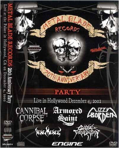Metal Blade Records: Film 20th Anniversary Party en direct sur DVD