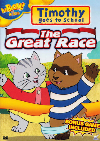 Timothy Goes To School - The Great Race (Kaboom) DVD Movie 