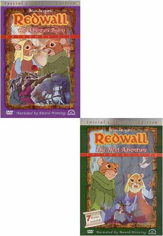 Redwall - L'aventure commence (épisode 1-6) / La prochaine aventure (épisode 7-13) (pack de 2) (coffret) DVD Movie