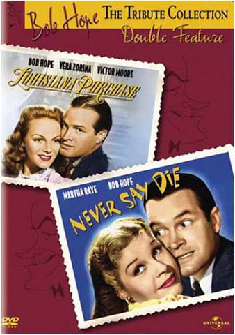 Bob Hope Tribute Collection - Louisiana Purchase / Never Say Die (Double Feature) DVD Movie 