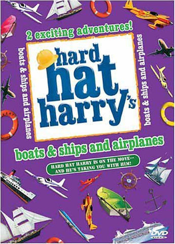 Hard Hat Harry's - Boats and Ships and Airplanes DVD Movie 