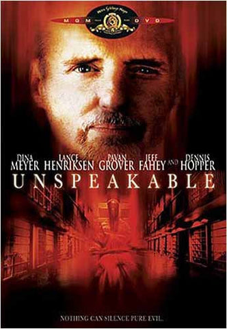 Unspeakable DVD Movie 
