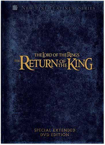 The Lord of the Rings - The Return of the King (Platinum Series Special Extended Edition) (Boxset) DVD Movie