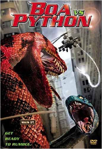 Boa vs. Python DVD Movie 