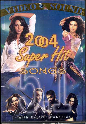 2004 Super Hit 5.1 Songs (chansons hindi originales avec sous-titre anglais) DVD Film