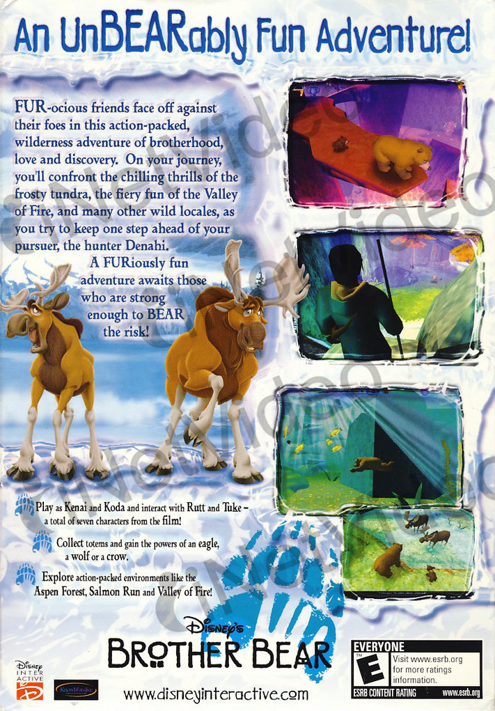 Disney's Brother Bear (PC) on PC Game