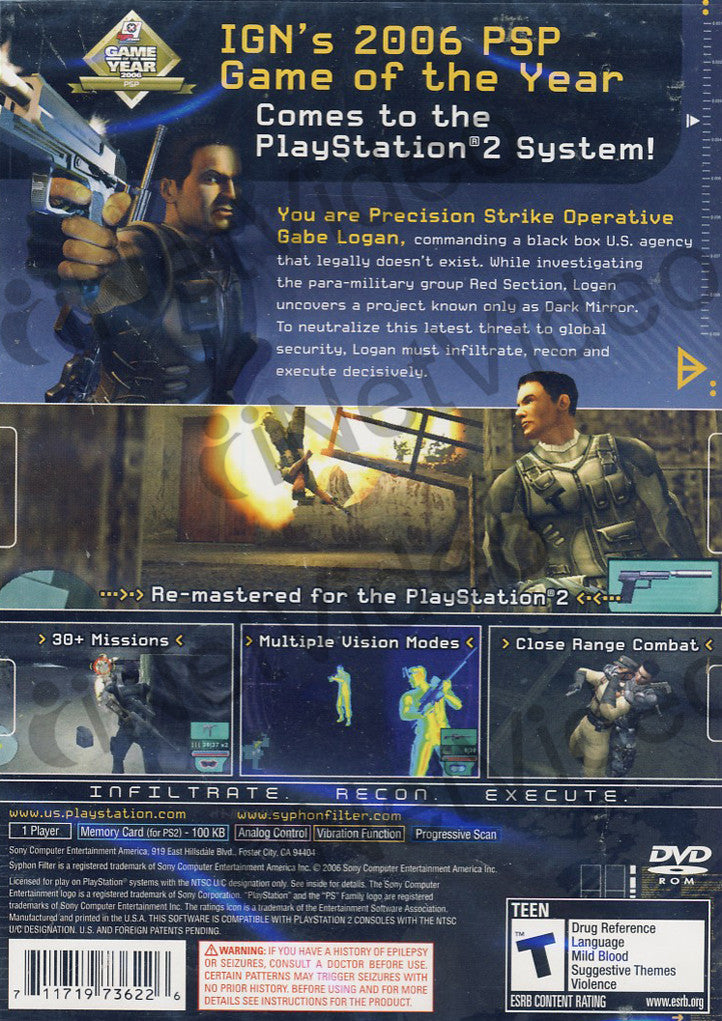 GameSpy: Sony Bend Talks Syphon Filter: Dark Mirror for PS2 - Page 1