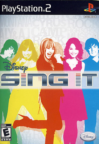 Disney - Sing It (Limite de copie 1 par client) (PLAYSTATION2) Jeu PLAYSTATION2