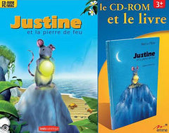 Justine et la pierre de feu + Livre (édition PC / MAC) (version française uniquement) (PC)
