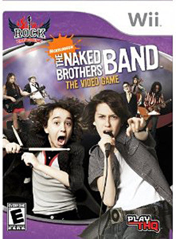 Rock University présente - The Naked Brothers Band Le jeu vidéo (couverture bilingue) (NINTENDO WII) NINTENDO WII Game