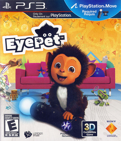 EyePet (Playstation Move) (couverture bilingue) (PLAYSTATION3) Jeu PLAYSTATION3