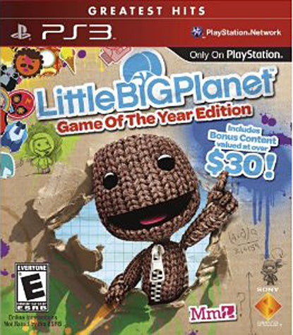 Little Big Planet - Game Of The Year (PLAYSTATION3) PLAYSTATION3 Game 