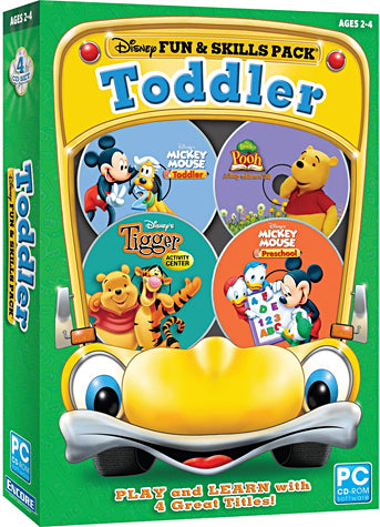 Disney Fun And Skills - Toddler (Ages 2-4) (PC) PC Game 