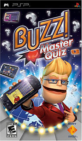 Buzz! Master Quiz (PSP) PSP Game
