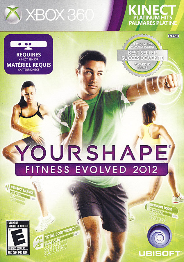Your Shape Fitness Evolved 2012 (Kinect) (Bilingual Cover) (XBOX360) on  XBOX360 Game