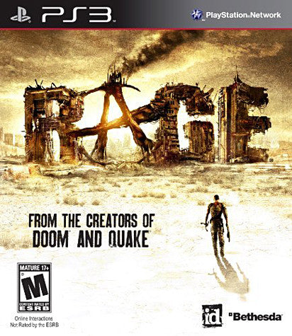 Rage (PLAYSTATION3) PLAYSTATION3 Game 