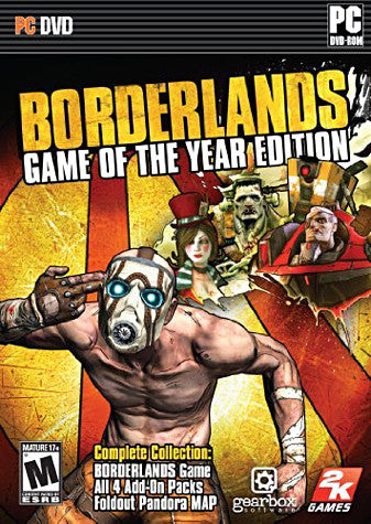 Borderlands - Édition du jeu de l'année (couverture bilingue) (PC) Jeu PC