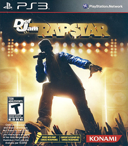 Def Jam Rapstar (Game Only) (Couverture bilingue) (PLAYSTATION3) Jeu PLAYSTATION3