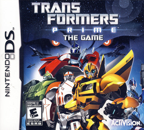 Transformers Prime - The Game (Bilingual Cover) (DS) DS Game