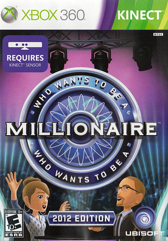 Who Wants to Be A Millionaire - 2012 Edition (Kinect) (Bilingual Cover) (XBOX360) XBOX360 Game